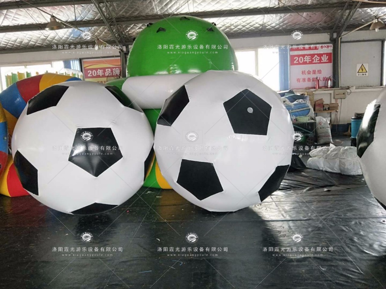 广东足球趣味活动气模