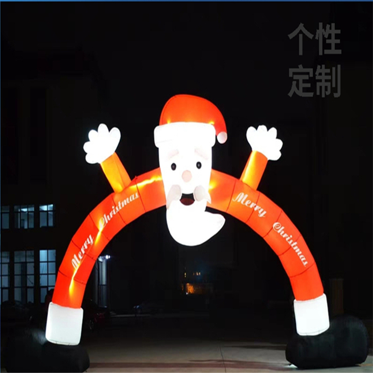 广东圣诞老人特色拱门